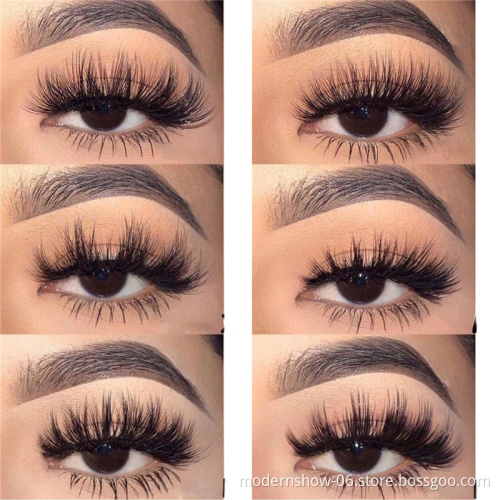 3D Mink Eyelashes Makeup Natural Long False Eyelashes Dramatic Lashes Extension HandMade Fake Eyelash